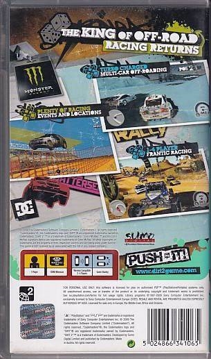 Colin McRae DiRT 2 - PSP Spil (Uden manual) (B Grade) (Genbrug)